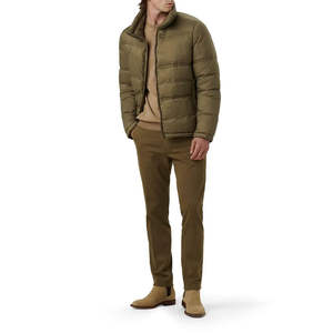 Chaqueta Clásica para Hombre con Capucha, Color Sólido, Impermeable, Transpirable, Acolchada, de Peso Medio, para Invierno, Casual, para Exteriores, con Logotipo Personalizado OEM - Product Image 2