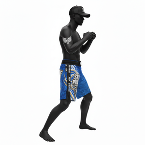 Pantalones Cortos Personalizables para Karate, MMA, Jiu Jitsu y Muay Thai, Unisex, Elásticos, de Secado Rápido y Transpirables - Product Image 5