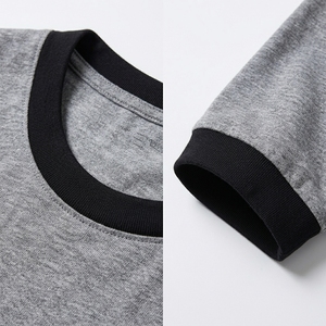 Camisetas de manga corta para hombre, corte regular, 100% algodón, lisas, personalizables, de alta calidad, transpirables, de secado rápido, a bajo precio. - Product Image 6
