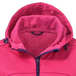 Chaqueta Cortavientos de Alto Rendimiento para Exteriores, Impermeable, Manga Larga, Cierre Frontal, Chaqueta Softshell, Lona Lisa Teñida, Unisex, Servicio OEM - Product Image 5