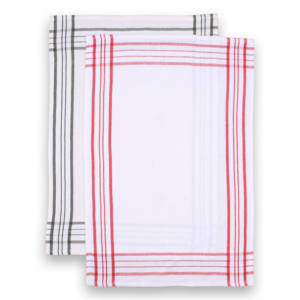 Paño de Cocina de Algodón 100% Certificado GOTS, Diseño a Rayas y Cuadros, Suave, Cómodo, de Secado Rápido, Ecológico, Multiusos - Product Image 4