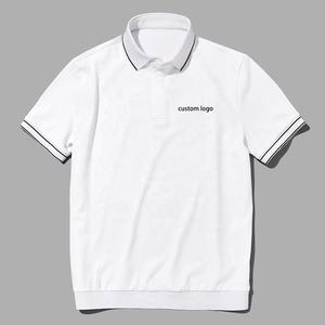 เสื้อโปโลแขนสั้นทรงเข้ารูปสำหรับผู้ชาย ผ้าเนื้อนุ่มพรีเมียม สวมใส่สบาย - Product Image 1