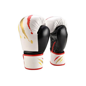 High Quality PU Leather Boxing <b>Gloves</b>, Professional Training Sparring <b>Gloves</b> with Shock Absorption Padding - Product Image 1