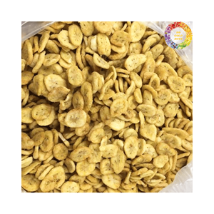 Venta al por mayor de chips de plátano secos, aperitivos frescos y crujientes, chips de plátano secos con alta calidad empaquetados a granel - Product Image 1