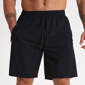 Pantalones Cortos Deportivos GAF de Verano para Hombre, Color Sólido, Cintura Alta, Cierre con Cordón, Transpirables, de Secado Rápido, para Ejercicio, Fitness y Deportes - Product Image 6