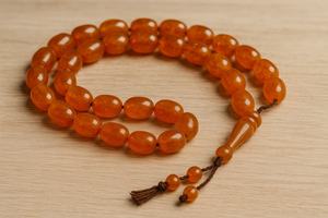 ลูกประคำเรซิ่นใสจาก Creative Art Zone ลูกประคำอิสลามทำมือ  สามารถปรับแต่งสีได้  ลูกประคำสำหรับสวดมนต์  ของที่ระลึกแทนความรักของชาวมุสลิม - Product Image 4