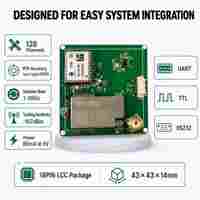 WT-43-RK-LORA Placa Receptora GNSS RTK de Doble Frecuencia con Comunicación por Estación Base LoRa