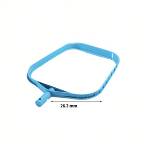 Épuisette de nettoyage pour piscine hors sol avec poignée en aluminium de 26,2 mm et filet en plastique pour la collecte des feuilles - Product Image 2
