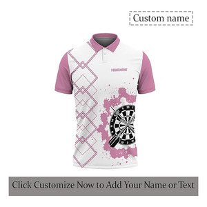 Camisetas Deportivas de Alta Calidad 2026, Ropa Sublimada al por Mayor, Camiseta de Dardos para Hombre, Camisetas de Dardos Personalizadas - Product Image 5