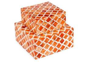 Caja de almacenamiento de MDF con incrustaciones de resina de alta calidad, caja de almacenamiento decorativa con incrustaciones de resina, caja de joyería de resina a un precio de fábrica muy bueno. - Product Image 5