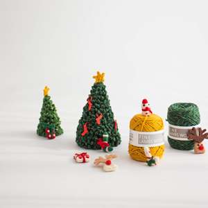 Motif Mini Sapin de Noël en Laine d'Agneau SEULEMENT - Product Image 2