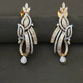 ชุดสร้อยคอหินสวยงามสีเงินพร้อมชุดสร้อยคอสีขาวสำหรับงานแต่งงาน - Product Image 2