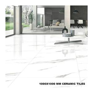 Carreaux de sol en céramique haute brillance 396x396mm pour sols, offrant un bel aspect et une texture lisse, en provenance d'Inde. - Product Image 2