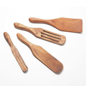 Espátula de madera resistente al calor para cocina, utensilios de cocina para mezclar y freír, de Vietnam. - Product Image 6