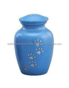 Urnas conmemorativas para mascotas de cremación de latón de alta calidad Urnas de recuerdo para mascotas funerarias Urnas de entierro con alta calidad a bajo precio - Product Image 1