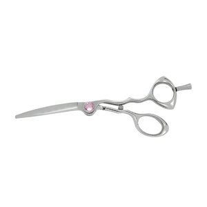 Silver Color Screw Hair Cutting Scissors Lightweight Shears Salon Professional Use High Quality Stainless Steel Sharp <b>Blade</b> Tip - Product Image 5