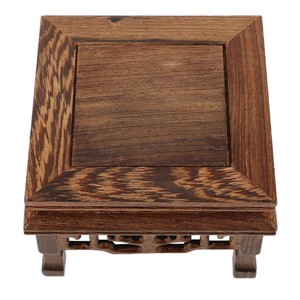 Hand-Painted Mango Wood <b>Decorative</b> Plant Stand - Wholesale B2B - Product Image 6