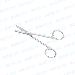 Instrumento quirúrgico de sutura, tijera recta y delicada, S/B, 5 pulgadas - Product Image 2