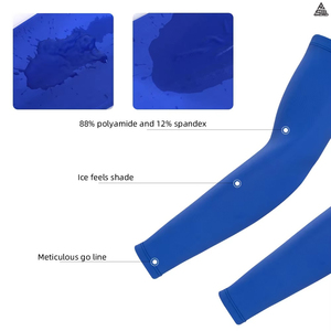 Manchons de compression RIFAT SPORTS WEAR personnalisés, grande taille, protection UV, respirants, légers, en Spandex et Polyester, par sublimation - Product Image 4