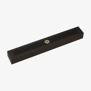 Handmade Sandalwood Incense Burner With Gold Emblem Aromatic <b>Diffuser</b> For <b>Room</b> Fragrance All-Season Use - Product Image 1