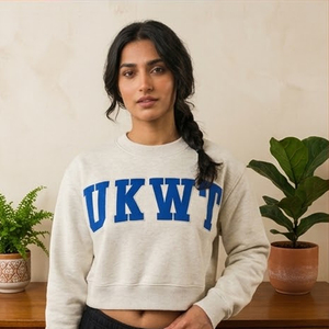Suéter de Punto Personalizado Negro para Mujer, Estilo Universitario, Ropa de Campus, Colores de Equipo Universitario, Venta al Por Mayor - Product Image 4