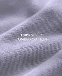 <b>Men's</b> Knitted Short Sleeve O Neck Solid Regular Fit Casual Eco-Friendly Breathable Lavender for T-<b>Shirt</b> - Product Image 3