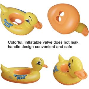 Flotador Inflable de Pato para Piscina, para Niños y Adultos – Diseño de Pato Amarillo Adorable y PVC Resistente para Playa, Piscina y Diversión de Verano - Product Image 4