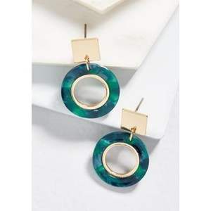 Pendientes de Resina Hechos a Mano de Lujo, Material de Primera Calidad, Duraderos, Ligeros y Cómodos, Elegantes Decoraciones para Fiestas - Product Image 1