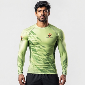 Premium <b>Mens</b> Rash Guard Quick Dry <b>Compression</b> <b>Shirt</b> <b>For</b> Surfing Swimming Fishing Gym Training And Outdoor Sports - Product Image 1