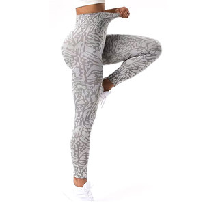 New Latest Design Women's Yoga <b>Leggings</b> High Quality Spandex/<b>Nylon</b> Quick Dry Breathable Plus Size Sportswear - Product Image 1