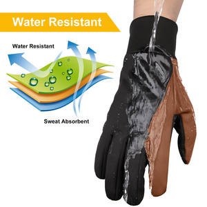 Guantes de Ciclismo para Hombre y Mujer, Resistentes al Viento, Transpirables, Anti-UV, de Secado Rápido, que Absorben la Humedad, con Dedos Completos, para Correr, Ciclismo, Invierno - Product Image 2
