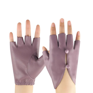 Hot Sale Women's Half Palm Performance Wear High Quality Non-Slip <b>Pole</b> <b>Dancing</b> Strapless Gloves Best Professional Size - Product Image 4