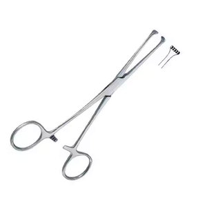 Pinces Allis chirurgicales en acier inoxydable, manuelles, de haute qualité, pour préhension des tissus, avec verrouillage à cliquet, certifiées CE, pour hôpitaux et cliniques - Product Image 5