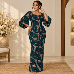 Wholesale Printed Ankara <b>Wax</b> Fabric African Traditional Textile for Clothing Dresses Sewing and Fashion - Product Image 2