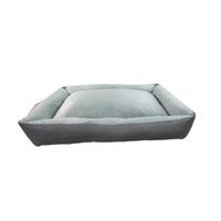 Cama Extra Grande para Perro, Rectangular, de Terciopelo Sólido, Lujosa, Suave y Cálida, Desmontable, Tipo Sofá, para Todas las Estaciones