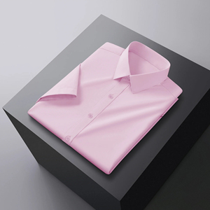 Camisa de Manga Larga Casual de Primavera/Verano para Hombre DAN, Tejida, Anti-Pilling, 100% Algodón Satinado, Cuello con Botones de Doble Hilera - Product Image 5