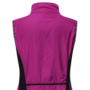 Maillot de Ciclismo Profesional, Chaleco de Ciclismo de Carretera de Secado Rápido, Top sin Mangas con Bolsillos con Cremallera - Product Image 3