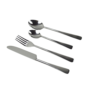 Best Finished Metal <b>Flatware</b> <b>Set</b> Stainless Steel Silver Plated Cutlery <b>Set</b> Modern Design High Quality Cutlery Mirror Finish - Product Image 3