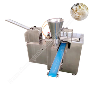 Mini fabrication automatique de raviolis frais avec système d'alimentation pour emballage Machine d'emballage pliable Wonton - Product Image 5