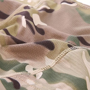 Seamless Tactical Mesh Vent Hood Lightweight Breathable Full Coverage Mask Stretch Outdoor Unisex Balaclava 100% Polyester Image - Product Image 6