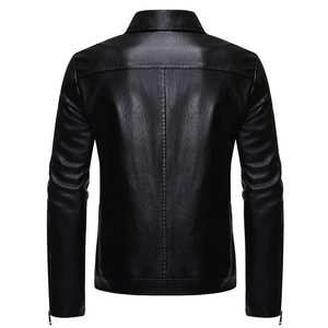 Vestes en cuir véritable pour hommes, de haute qualité, nouvelle mode, fabriquées en usine au Pakistan, personnalisées, élégantes, formelles, brodées, imperméables - Product Image 6