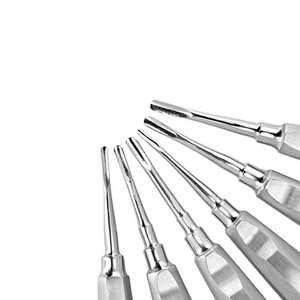 Juego de instrumentos ortodónticos y dentales para luxación de dientes, 6 elevadores quirúrgicos, instrumentos para extracción de raíces, herramientas de cirugía oral de acero con certificación CE - Product Image 5