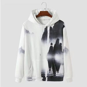 Vente en gros de sweats à capuche tendance pour hommes, personnalisables selon la demande, différentes couleurs, sweats à capuche avec logo personnalisé - Product Image 1