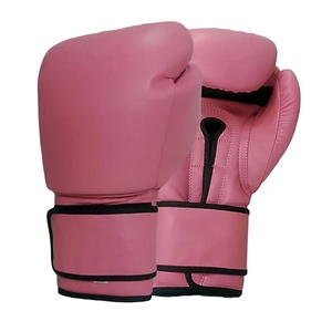 Bolsa de Entrenamiento Profesional de Cuero y Guantes de Kick Boxing con Logotipo Personalizado OEM, 8oz, 10oz, 12oz, 14oz, 16oz, 18oz - Product Image 1