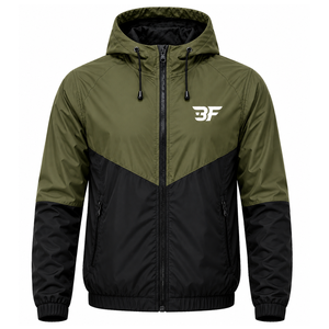 New Arrival Customized <b>Waterproof</b> Breathable Hooded Windbreaker <b>Jacket</b> for <b>Men</b> Women High Quality <b>Winter</b> Clothing 100% Polyester - Product Image 6