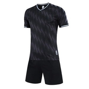 Conjunto de Camiseta de Fútbol para Hombre, Verde Menta, Cuello en V, Manga Corta, Impresión Sublimada, Absorbe la Humedad, Corte Regular, para Todas las Temporadas, Ropa para Adultos - Product Image 4