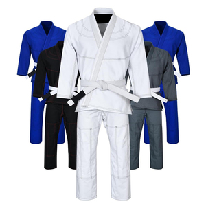 ชุดกีฬายูนิเซ็กซ์สำหรับฝึกซ้อมศิลปะการต่อสู้ แขนยาว ชุดบีเจเจ สไตล์โดดเด่น ชุดมวยไทย ยิวยิตสู คาราเต้ สำหรับผู้ใหญ่ - Product Image 1