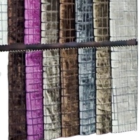 Tissu de Canapé et Rideaux Fabrication/Vente en Gros Textile de Maison Tissu d'Ameublement 100% Polyester Tissu Lin pour Canapé Haute Qualité