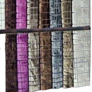 Tela de sofá y fabricación de cortinas/Venta al por mayor de textiles para el hogar 100% tela de tapicería de poliéster tela de lino para sofá de alta calidad - Product Image 2