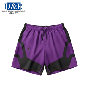 Pantalones Cortos Deportivos Casuales para Hombre, Ligeros, Sólidos, de Poliéster/Algodón, Secado Rápido, para Correr, Gimnasio, Entrenamiento, OEM Malasio - Product Image 3